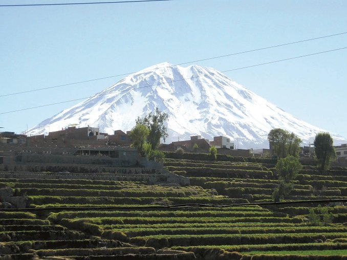 Arequipa, el lugar que se halla detrás del volcán
