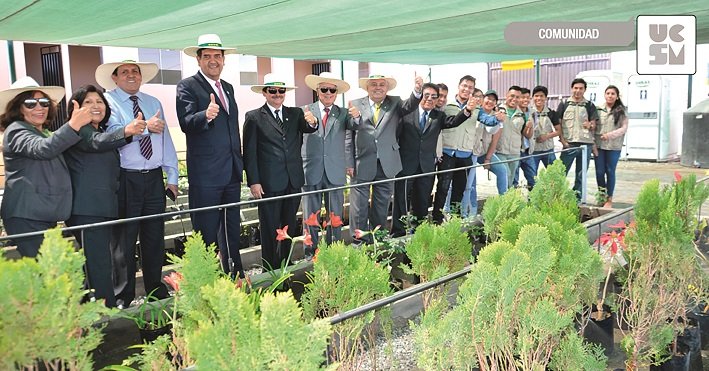 UCSM inauguró su nuevo vivero
