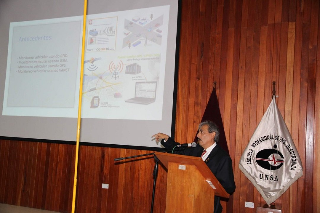 UNSA presenta sistema de vigilancia vehicular
