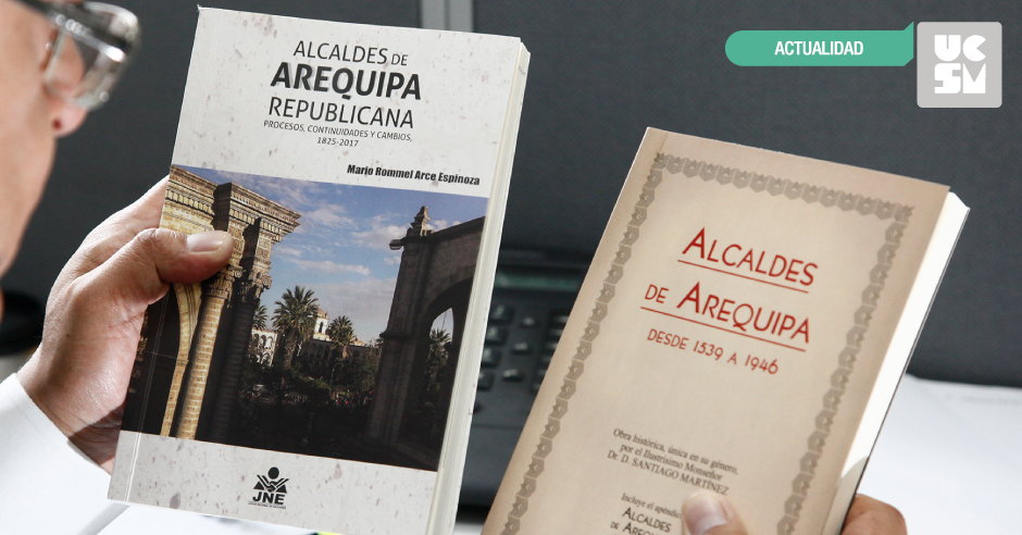 JNE reedita libros sobre la vida política en Arequipa