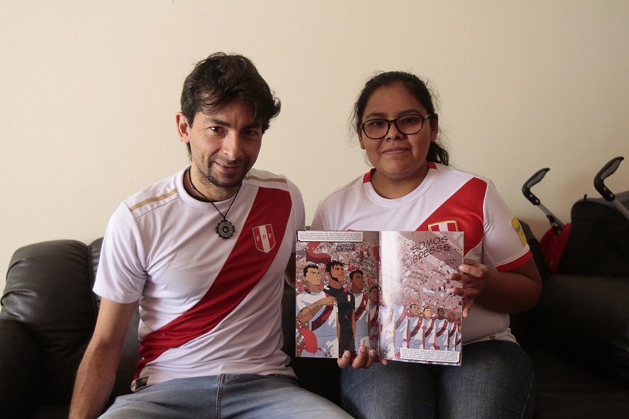 Al Mundial:  un tributo al  hincha peruano