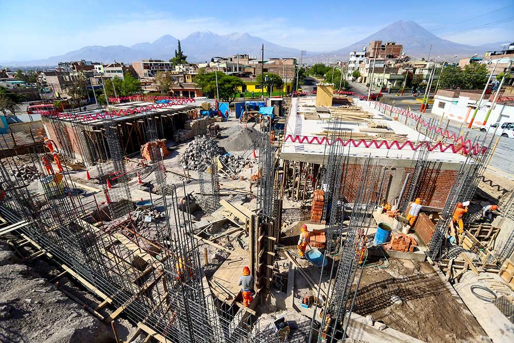 Al menos 43 obras están paralizadas en Arequipa desde el 16 de marzo