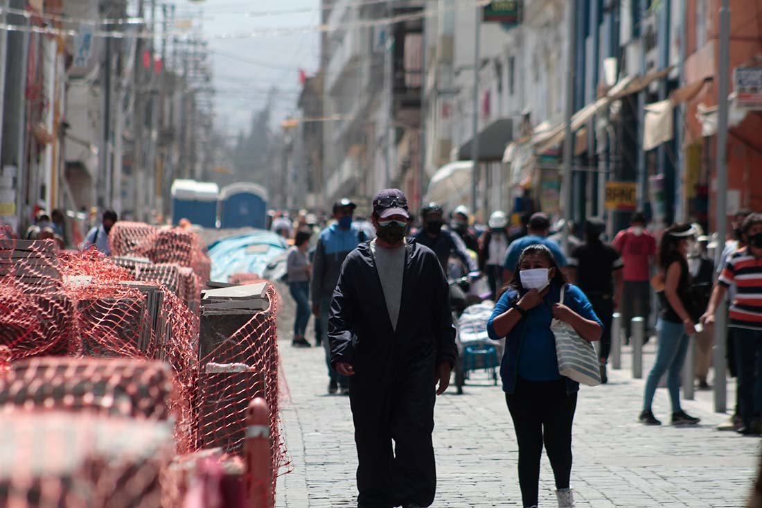 Tasa de transmisión del COVID-19 en Arequipa se mantiene por debajo de 1 en las últimas cuatro semanas