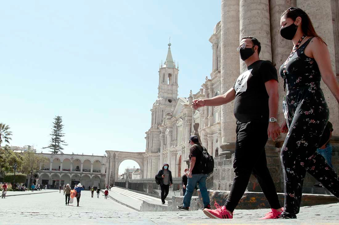 En Arequipa, restringirán ingreso a centro histórico y los cementerios seguirán cerrados