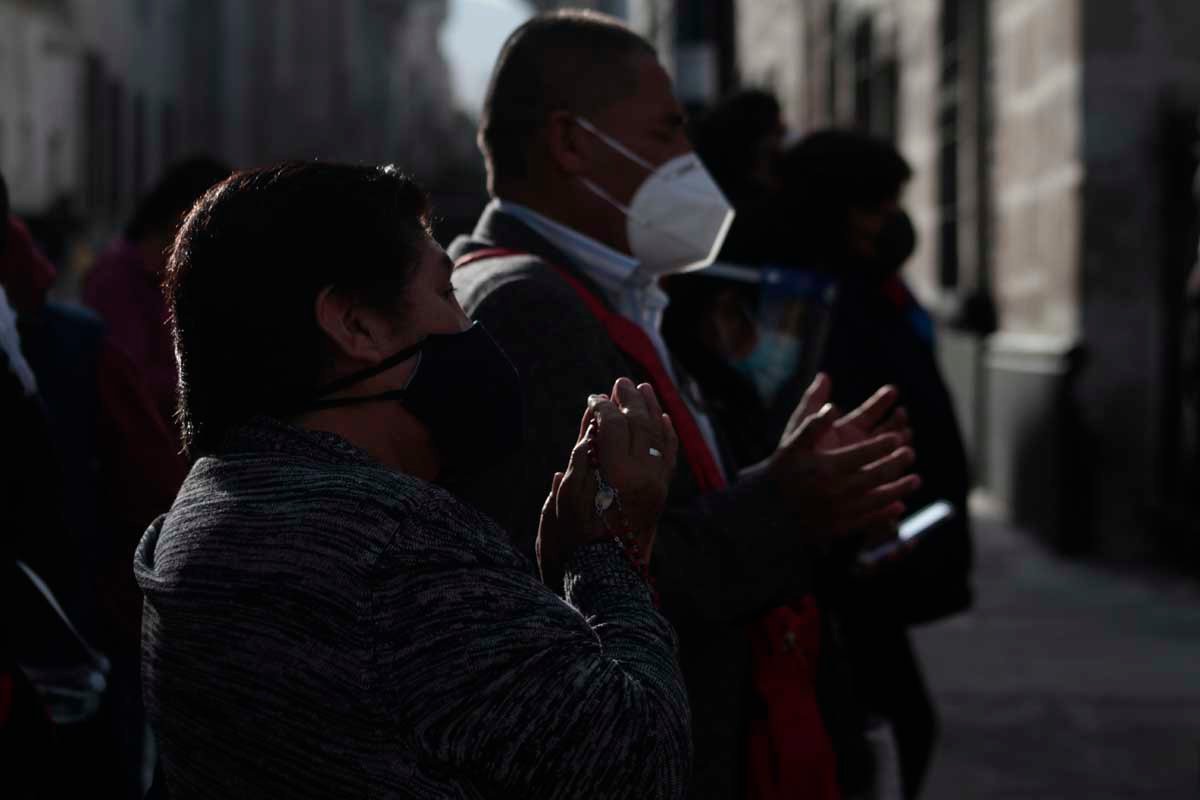 Una devoción que supera el temor al COVID-19