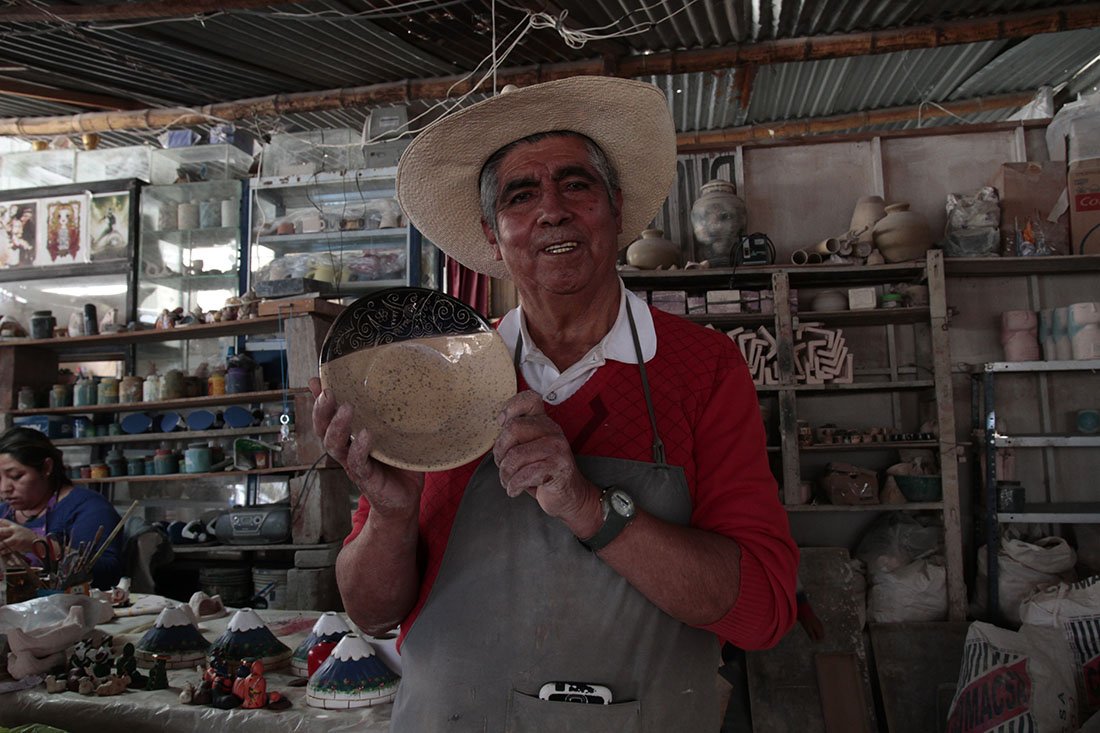 Bernardino, el ‘arquitecto’ de la arcilla