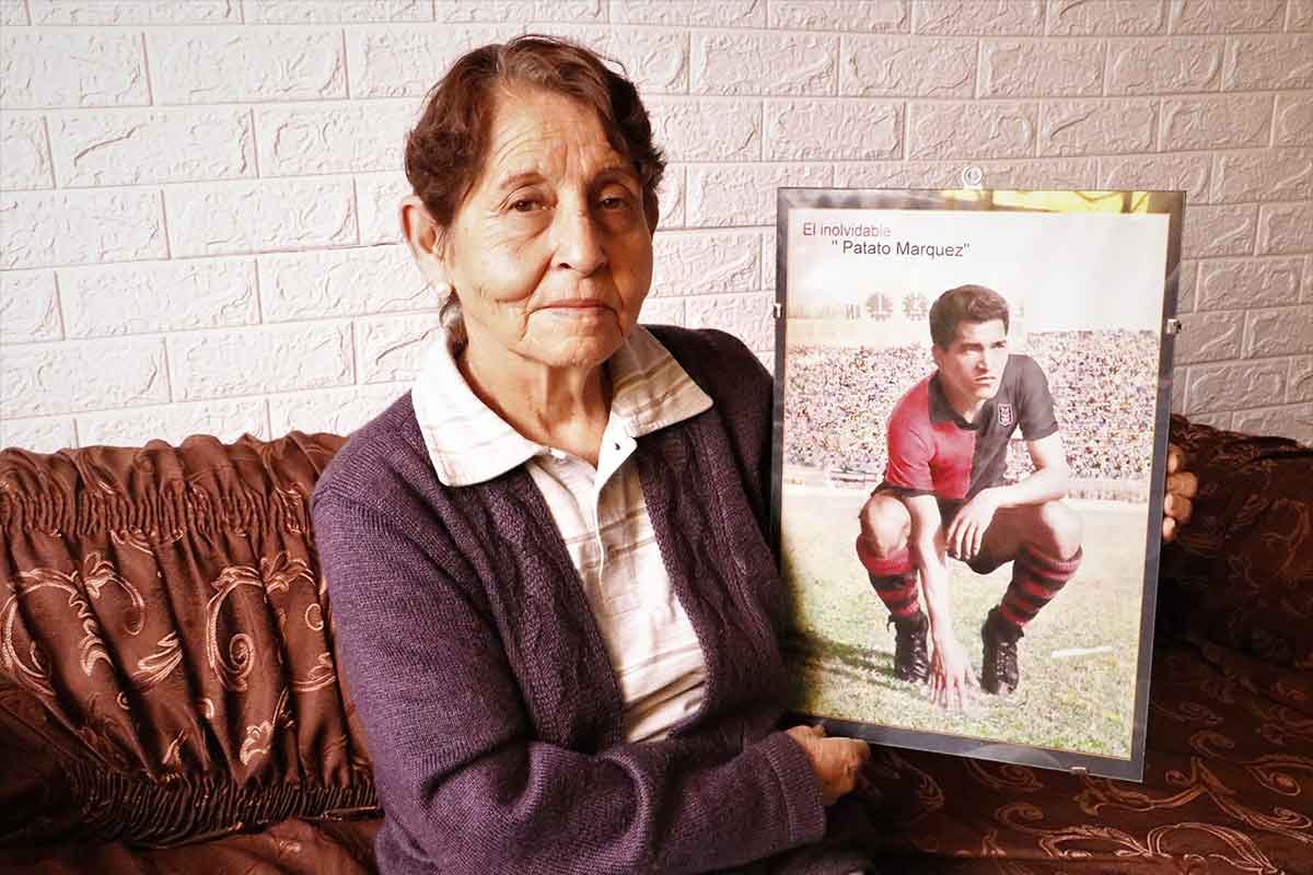 Sonia Lazo, la esposa del ídolo rojinegro