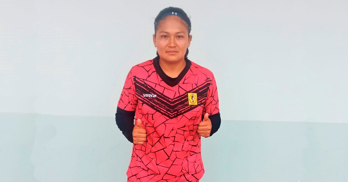 Maribel Ugarte y el sueño de jugar en la Liga 1 de fútbol femenino