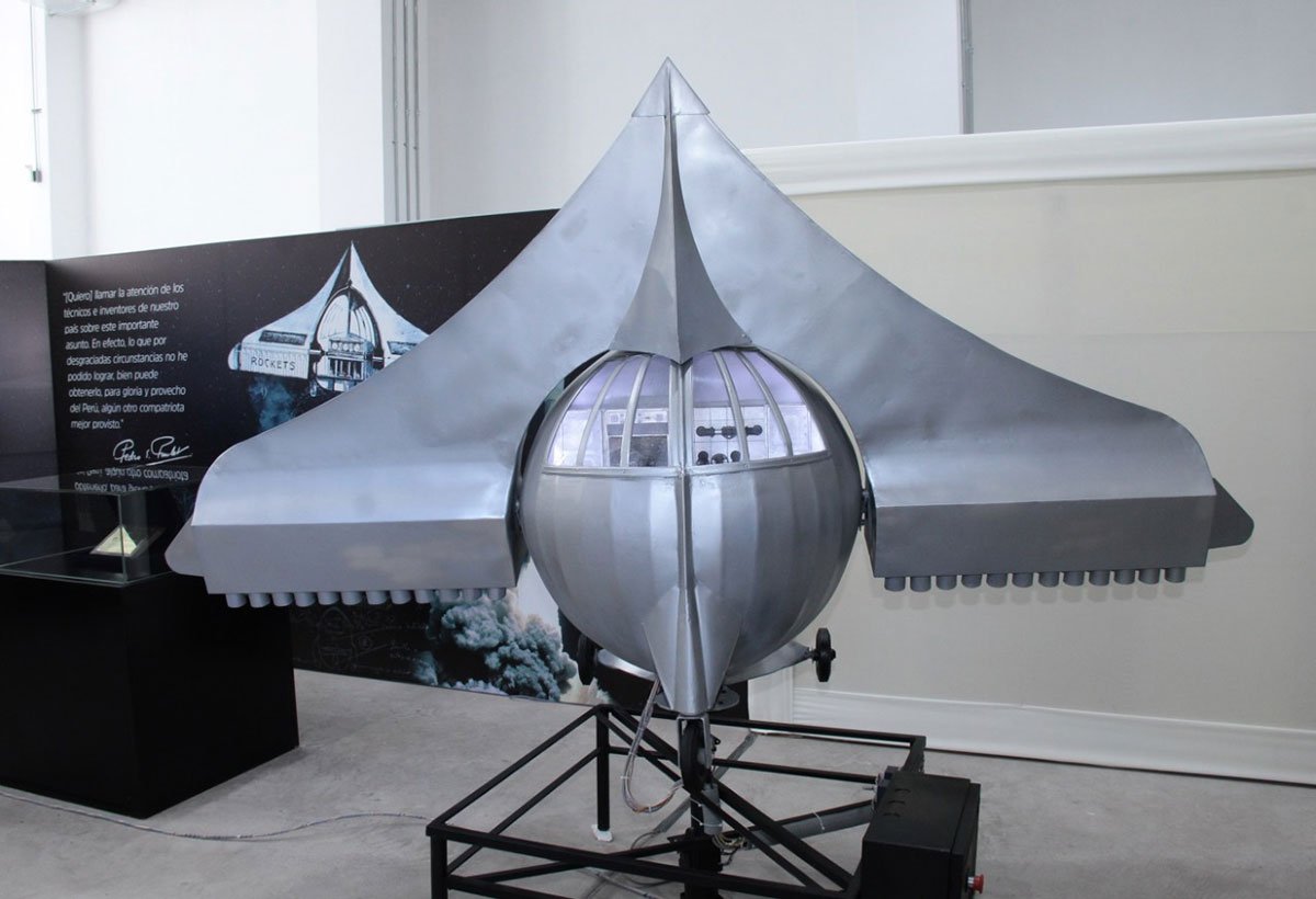 La nave espacial que nació en Tiabaya