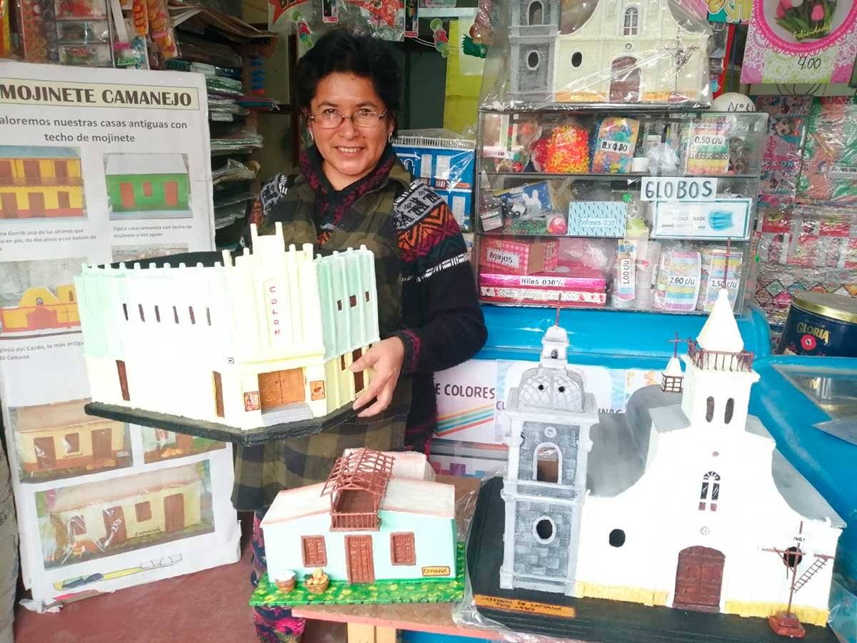 Las casonas en miniatura de Camaná