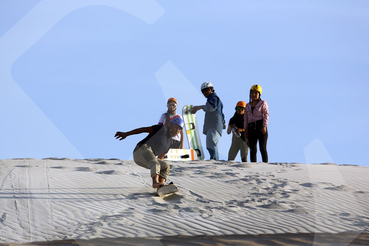 Diversión en la arena