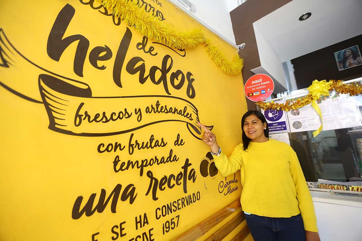 Un helado que se mantiene como una promesa