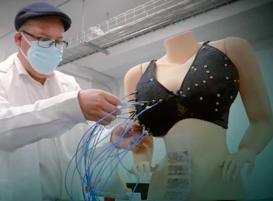 Mabis el brasier que ayudará a detectar el cáncer de mama