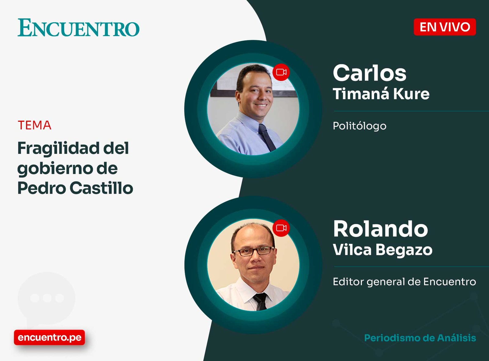 Fragilidad del gobierno de Pedro Castillo