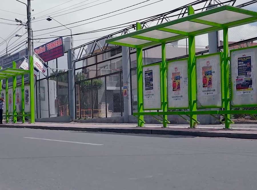 Paraderos del SIT, en la mira