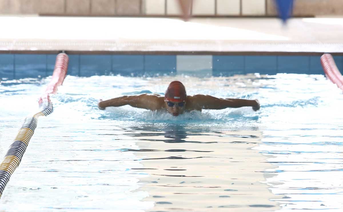 “Quiero lograr un récord nacional y ser el nadador más rápido”