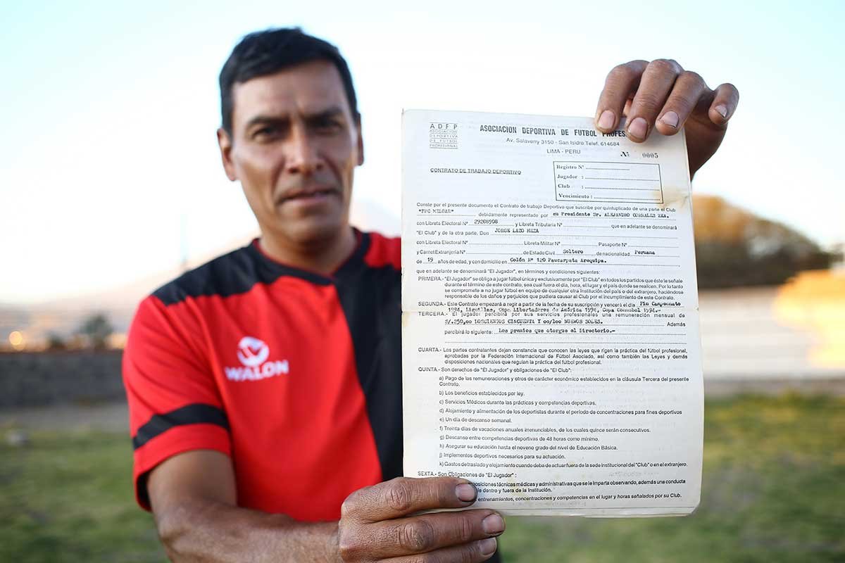 Jorge ‘Toro’ Lazo y su historia de dolor en el fútbol