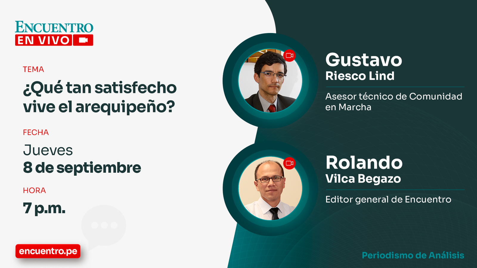 ¿Qué tan satisfecho vive el arequipeño?