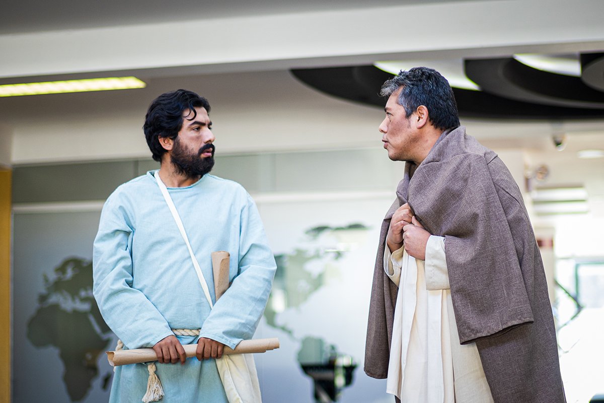 Teatro libre: ponen en escena la vida de San Pablo