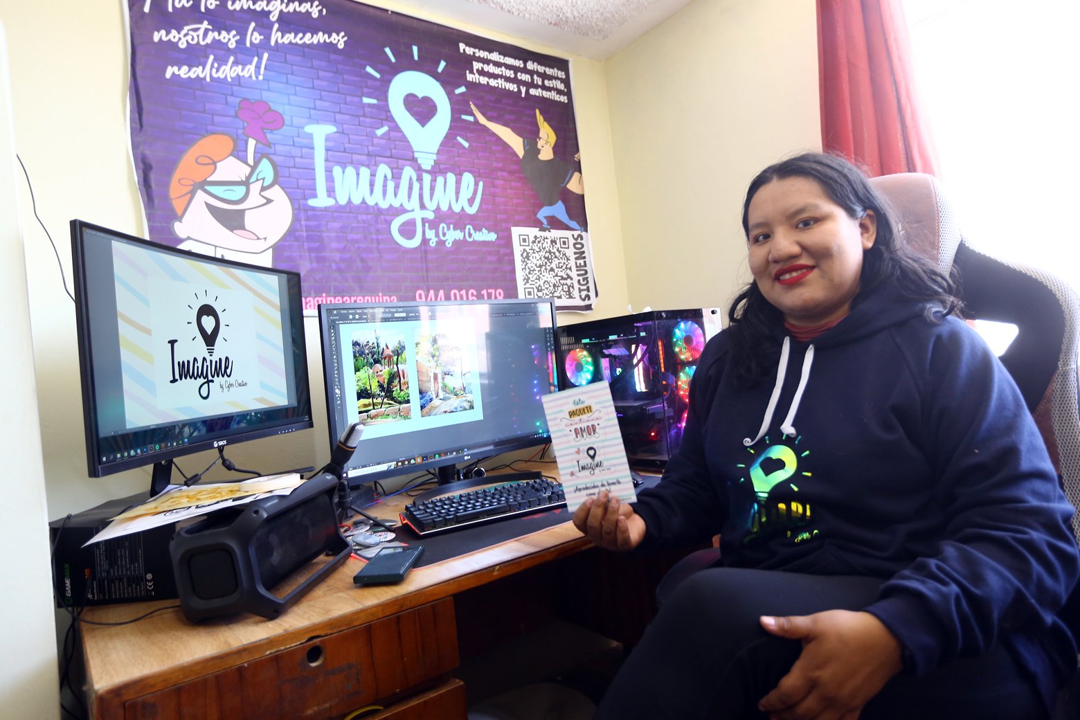 Imagine y póngase creativo