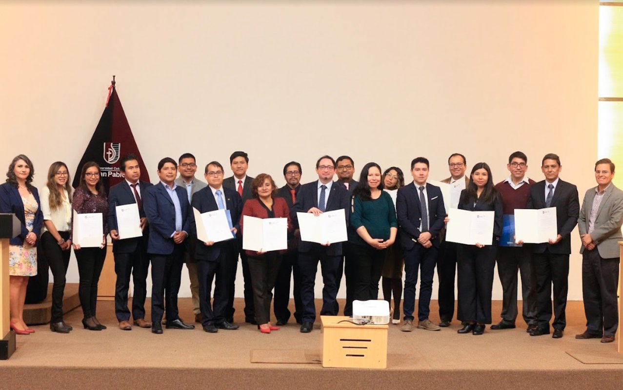 La San Pablo reconoció a sus investigadores en los premios PEIC 2022
