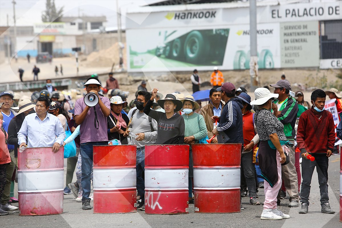 Arequipa: tránsito restringido en el cono norte