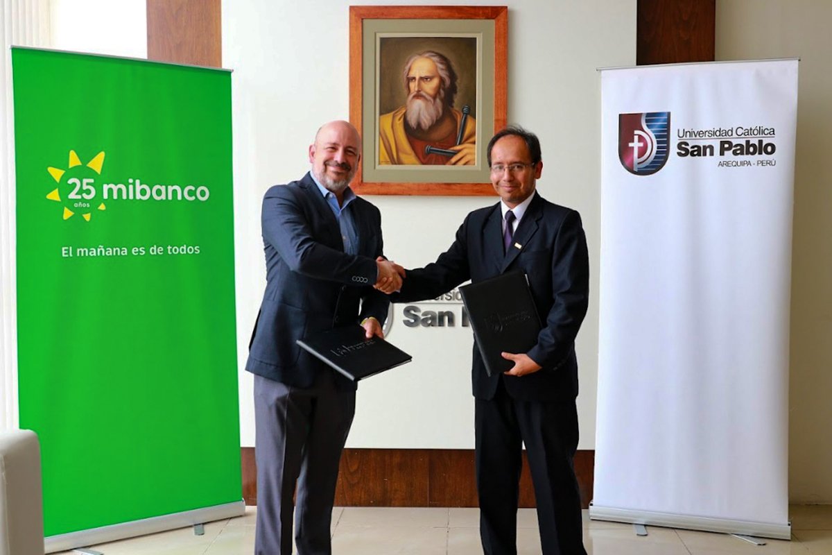 La San Pablo y Mibanco, se unen para fortalecer a emprendedores y mypes de Arequipa