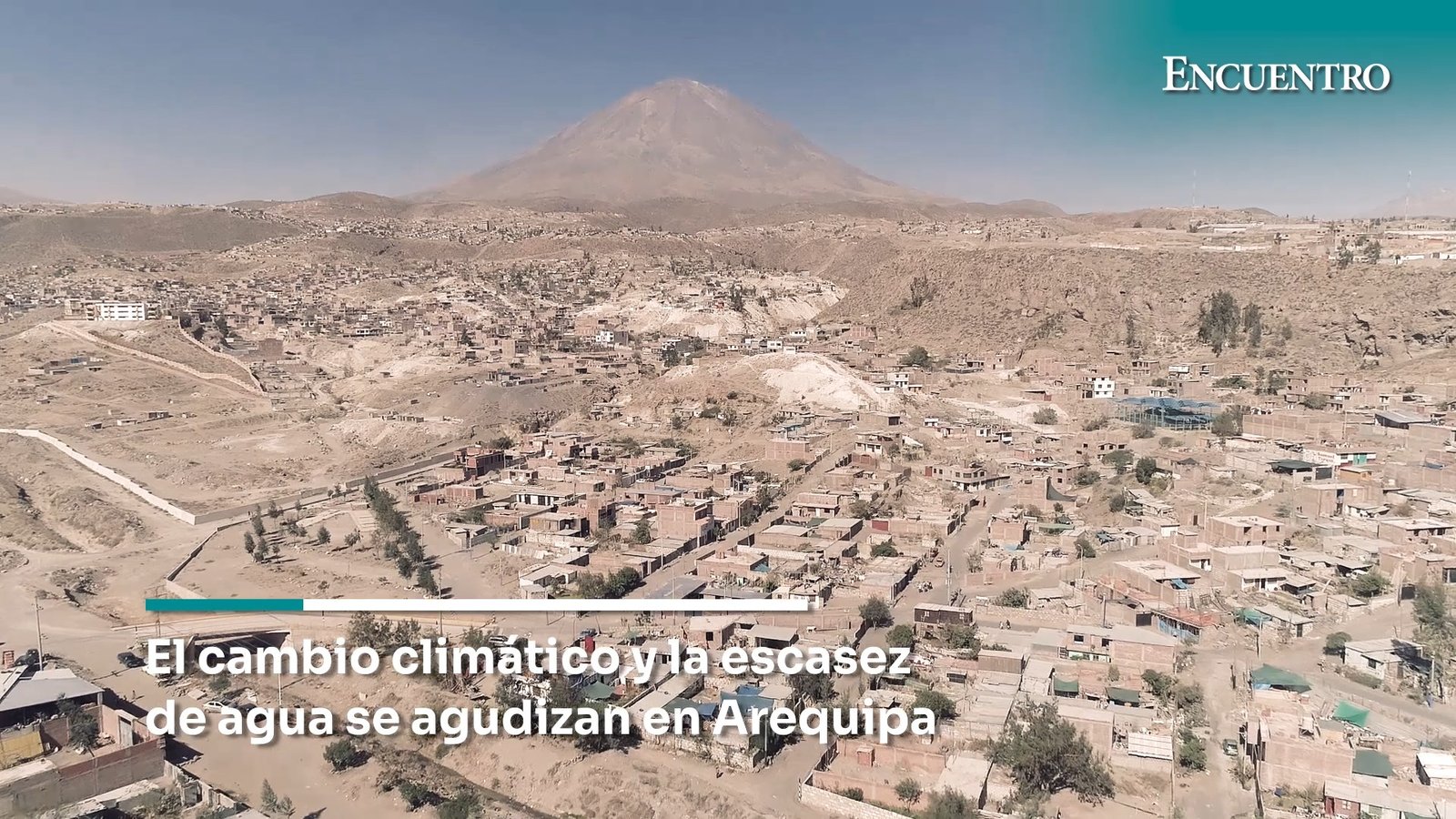 El cambio climático y la escasez de agua se agudizan en Arequipa