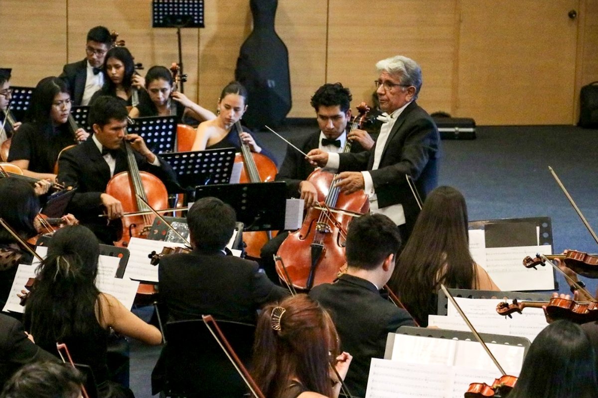 La San Pablo celebra aniversario con concierto de su Orquesta Filarmónica Juvenil