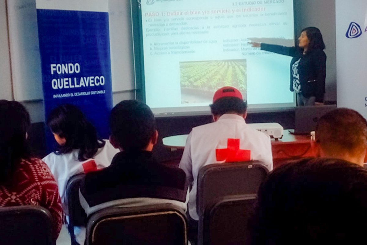 La San Pablo capacita a comunidades para elaborar proyectos financiados con fondos mineros