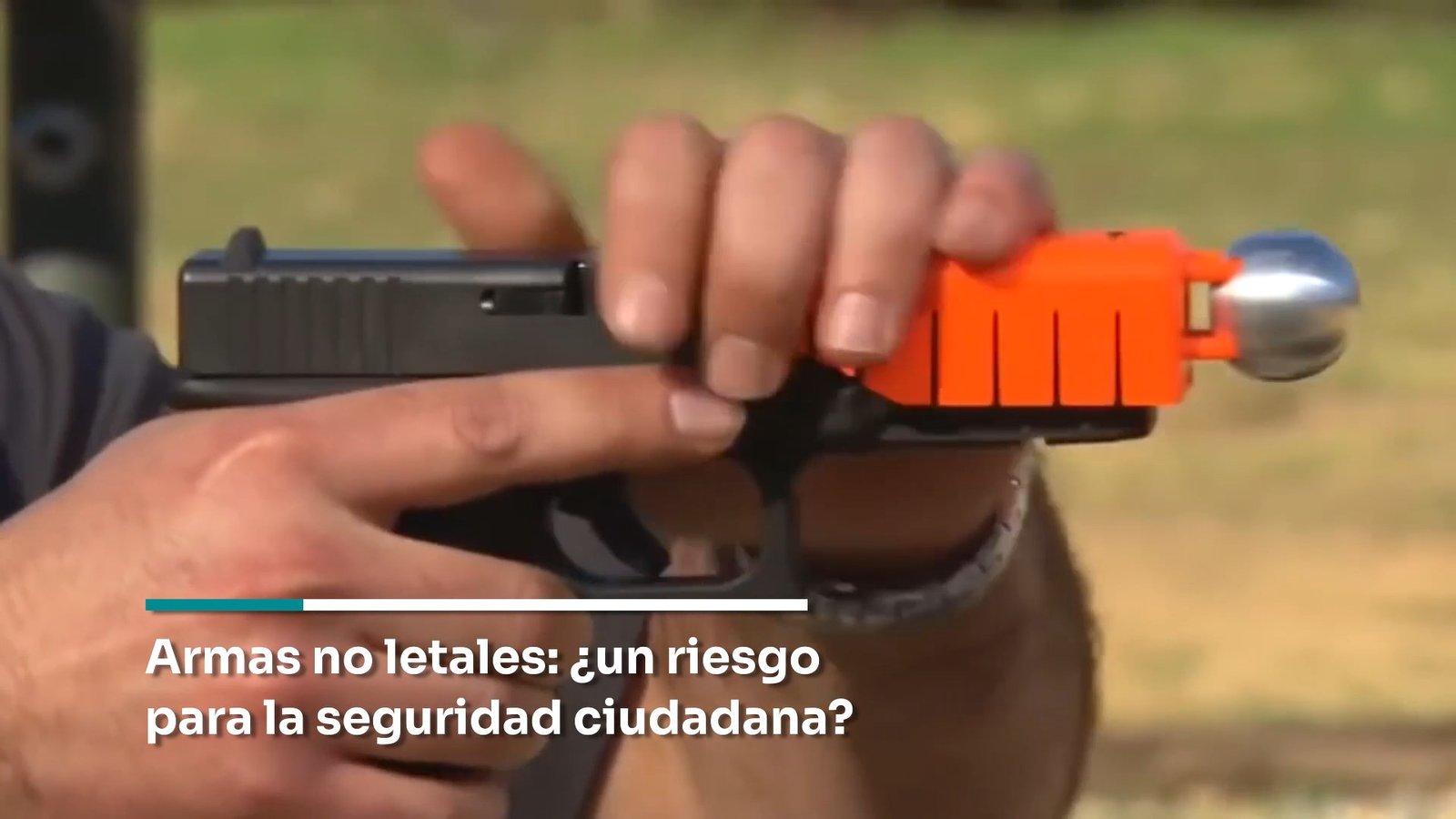 Uso de armas no letales: ¿un riesgo para la seguridad ciudadana?