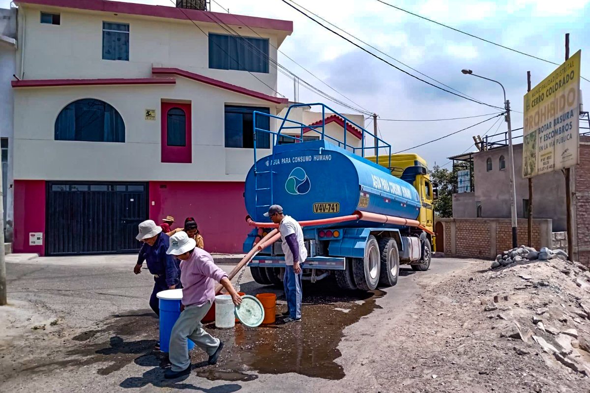 Dotación de agua potable seguirá en riesgo si hay huaicos