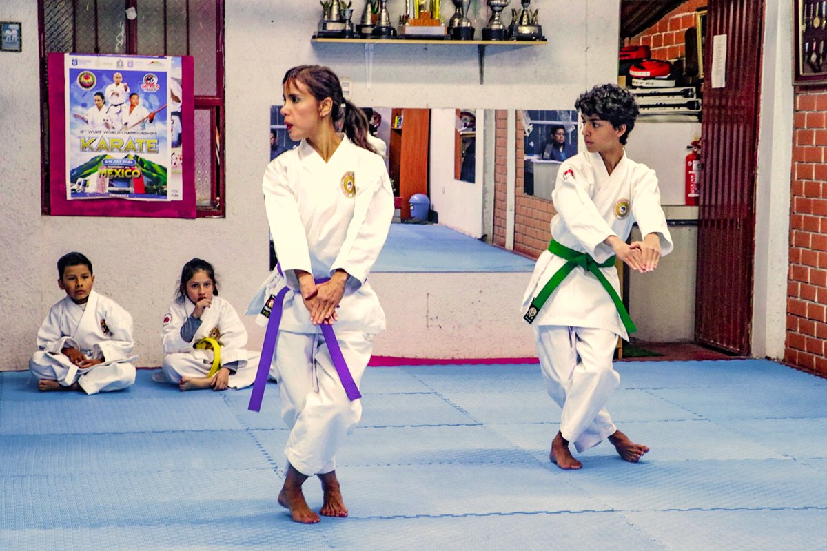 Volvió al karate 40 años después
