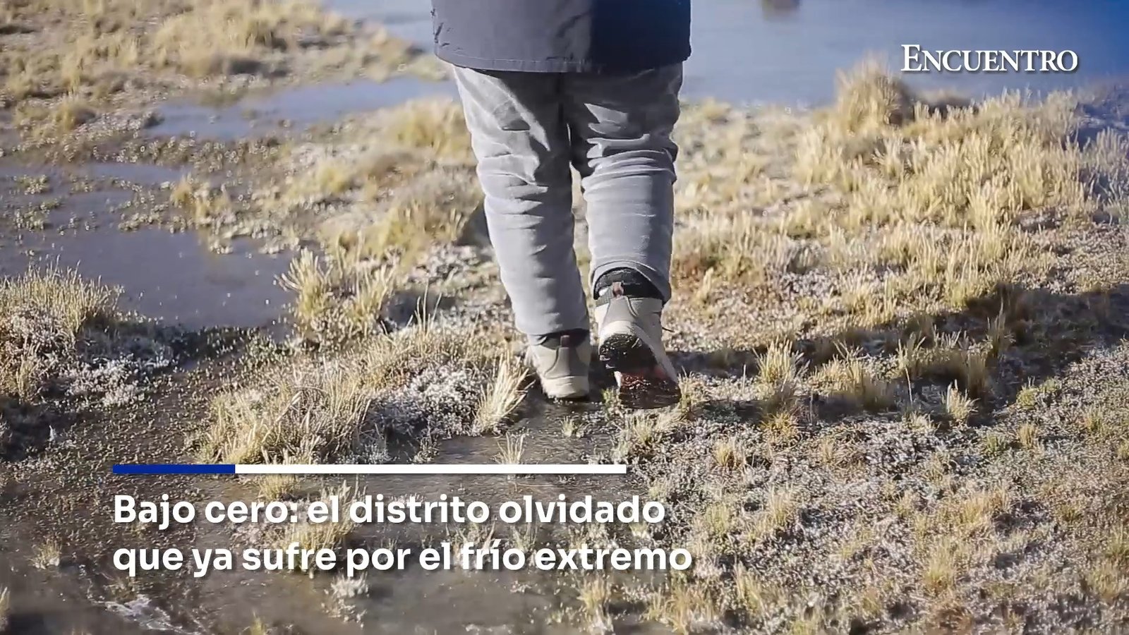 Bajo cero: el distrito olvidado que ya sufre por el frío extremo