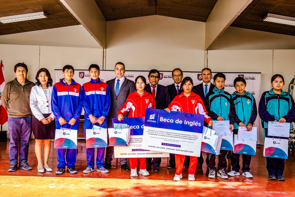 Programa STEAM Power de la San Pablo fortaleció aprendizajes de más de 400 alumnos de Arequipa, Puno y Moquegua