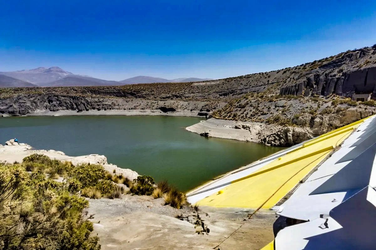 ¿En qué condiciones funcionan las represas de Arequipa?