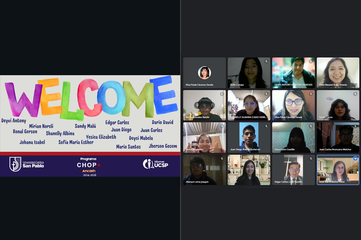 Jóvenes de Ancash fortalecen su formación en inglés y potencian sus habilidades integrales en talleres