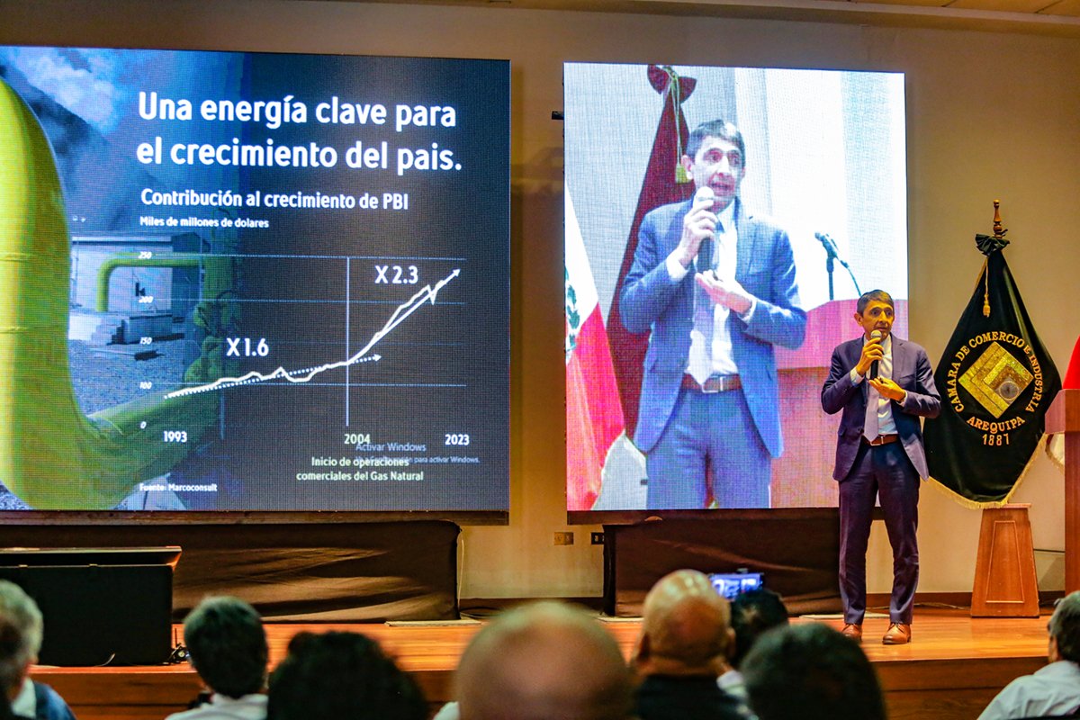 TGP propone llevar gas natural a Arequipa y Moquegua