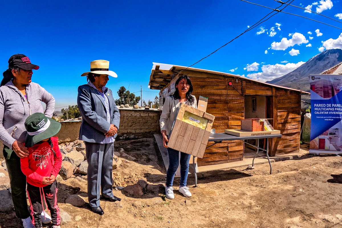 Casitas térmicas: crean y patentan panel multicapas para calentar viviendas en zonas de frío y heladas