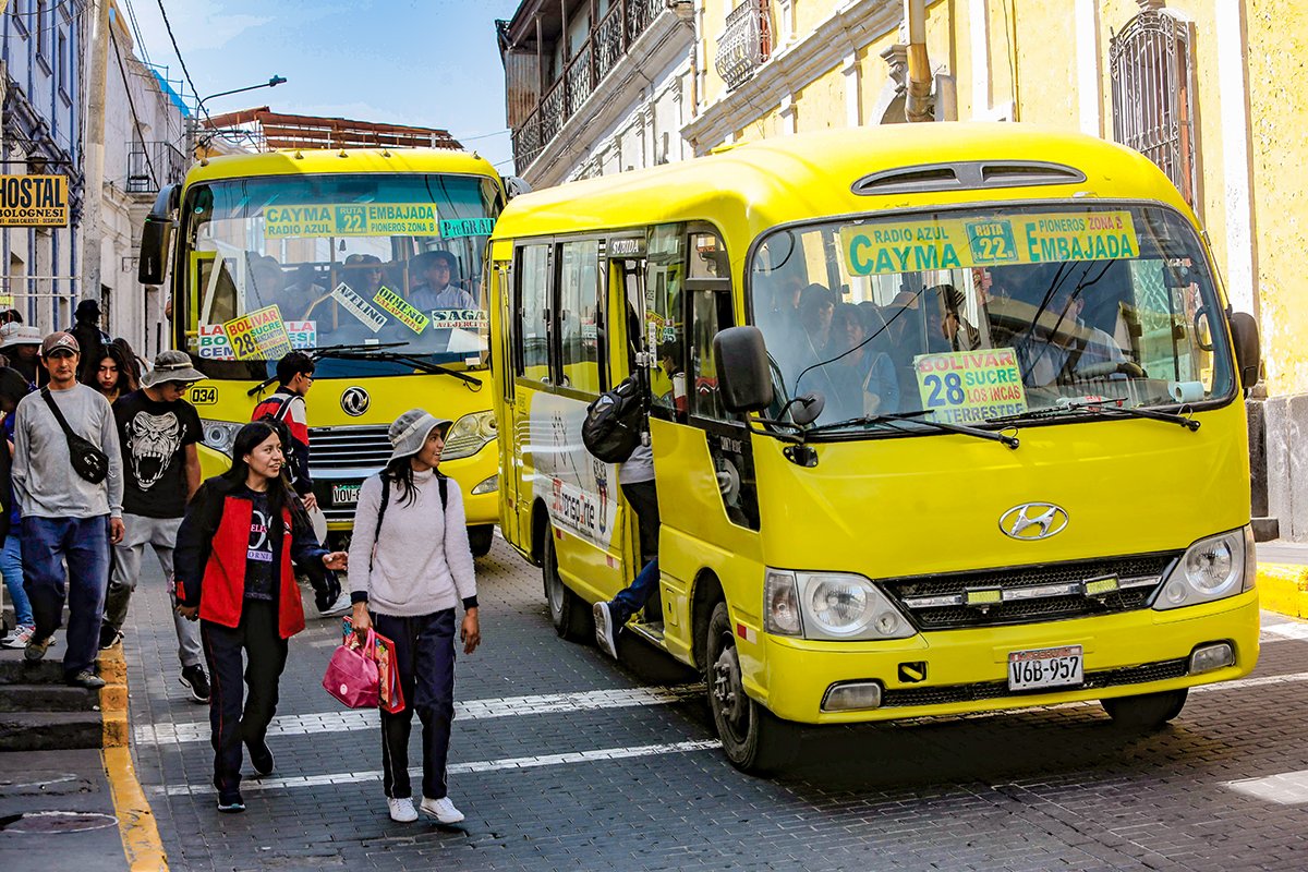 Arequipa: caos en el transporte se traduce en alta insatisfacción y viajes de hasta una hora