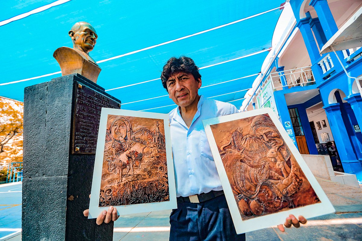 De la madera al cobre: la historia del maestro que nunca deja de arriesgar