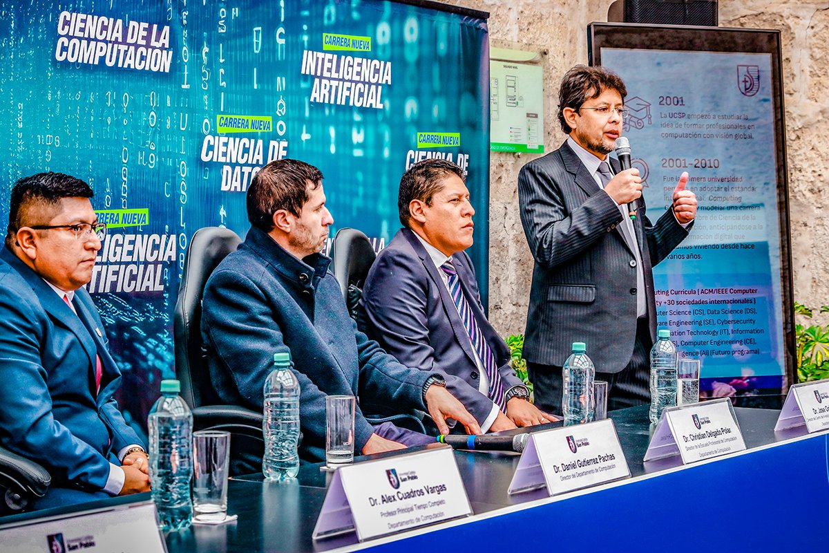 La San Pablo reafirma a Arequipa como hub digital con las carreras de Inteligencia Artificial y Ciencia de Datos