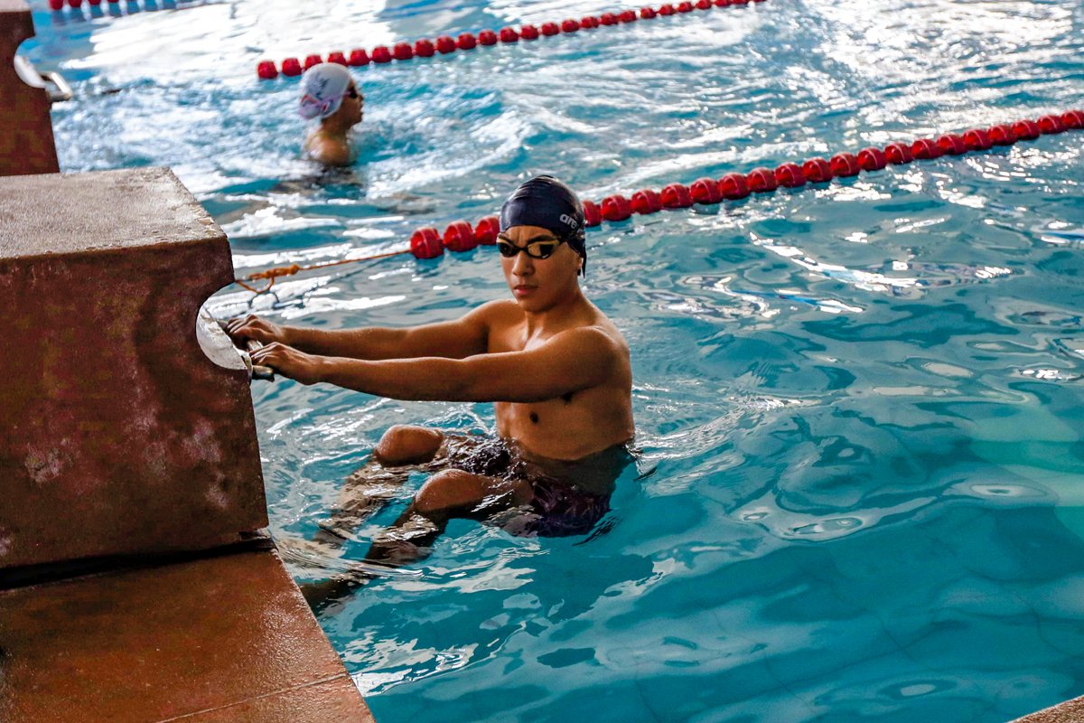 El reto de nadar para triunfar en la vida