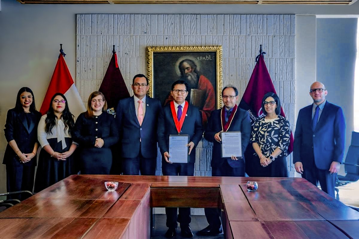 La San Pablo y la Corte Superior de Justicia de Arequipa se unen para fortalecer la justicia de paz en zonas rurales